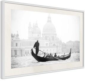 Αφίσα - Symbols of Venice - 45x30 - Χρυσό - Με πασπαρτού