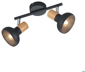 Φωτιστικό Οροφής - Spot Latika R81522032 2xE14 30x18x10cm Black RL Lighting
