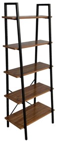 Ραφιέρα 60x35x150cm 27.0103 Black-Brown