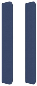 vidaXL Κεφαλάρι με Πτερύγια Μπλε 93x16x118/128 εκ. Υφασμάτινο