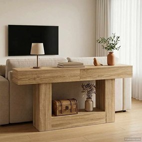 vidaXL Δρύς Sonoma 160 x 30 x 74 εκ