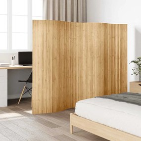 vidaXL Διαχωριστικό Δωματίου σε Φυσικό Χρώμα 250 x 165 εκ. από Μπαμπού