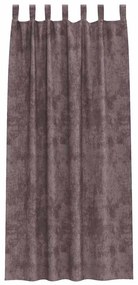 vidaXL Κουρτίνα με κουρτίνες 2 pcs Καφέ 225 x 140 εκ. Βελούδο