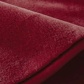 Κουβέρτα Βελουτέ Μονή (160x220) Belpla Ster Μονόχρωμη Μπορντώ