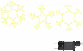vidaXL Χριστουγεννιάτικο Χιόνι 252 LED Θερμό λευκό 44,5 x 38 εκ PVC