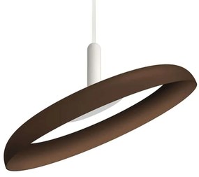 Φωτιστικό Οροφής Nivél 15 10784 38x14cm Dim Led 500lm 10,5W 2700K Brown-White Pablo Designs