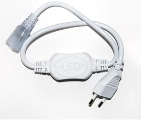 Adeleq Καλώδιο Με Τροφοδοτικό Για Ταινία LED 230V Ip65 10W Και 15W 30-360