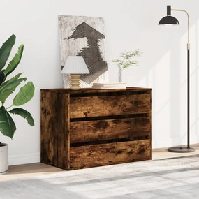 vidaXL Συρταριέρα Καπνιστή Δρυς 80x41x58 εκ. από Επεξεργ. Ξύλο