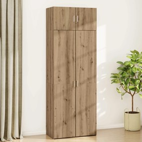 vidaXL Ντουλάπι αποθήκευσης 2 pcs Artisan Oak 80 x 42,5 x 225 εκ