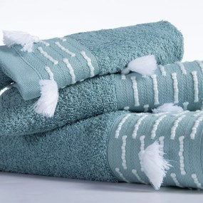 Πετσέτες Μπάνιου (Σετ 3τμχ) Nef-Nef Homeware Moanna Blue 500gsm