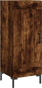 vidaXL Ντουλάπι Καπνιστή δρυς 34,5x34x180 εκ. από Επεξεργασμένο Ξύλο