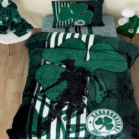 Κουβέρτα Παιδική Pao DG Green Palamaiki Μονό Flannel