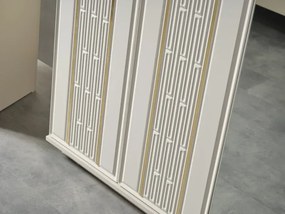Stewehome Μοντέρνο Λευκό Σετ Κρεβατοκάμαρας 160x200x105 cm