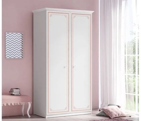 Παιδική ντουλάπα 2φυλλη SELENA PINK SE-PINK-1001  Π97x61xΥ184εκ. Cilek