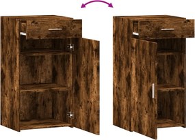 vidaXL Ντουλάπι Καπνιστή Δρυς 50x42,5x93 εκ. από Επεξεργ. Ξύλο