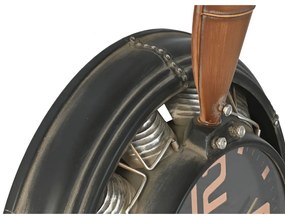 Ρολόι Τοίχου Home ESPRIT Καφέ Μαύρο Μέταλλο Προωστήρες Vintage 118 x 24 x 134 cm