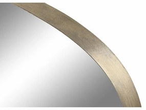 Τοίχο καθρέφτη DKD Home Decor Χαλκός 129 x 6 x 60 cm