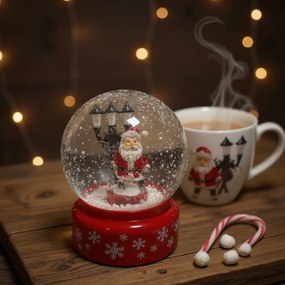 Φανάρι χιονόμπαλα με ήχο και φως