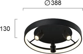 Φωτιστικό Πλαφονιέρα LED Viokef Denis 4250700