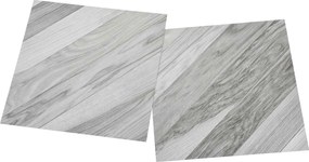 vidaXL Πλάκες Δαπέδου 55 pcs Γκρι 5,11 τ.μ. PVC