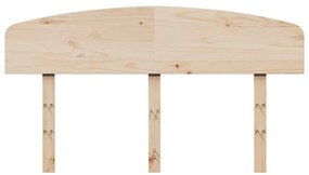 vidaXL Κεφαλάρι 160 εκ. από Μασίφ Ξύλο Πεύκου