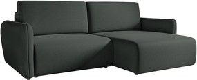Γωνιακός καναπές Goya Slim-Anthraki