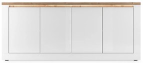 Έπιπλο Τηλεόρασης Ανθρακί Οξειδωμένο 121x43x57
