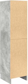 vidaXL Highboard Σκυρόδεμα Γκρι 31.5 x 32 x 122.5 εκ