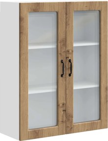 vidaXL Ραφιέρα τοίχου PORTO Artisan Δρυς 80 x 31 x 100 εκ.