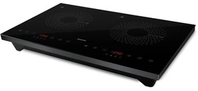 Φορητή Επαγωγική Εστία Sencor SCP 4601GY Διπλή TouchControl 3400W 12-26cm Μαύρη