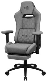 Καρέκλα Παιχνιδιού Aerocool AEROROYAL-ASH-GREY Μαύρο Γκρι