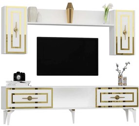 Σύνθεση Τηλεόρασης Viola 475OLV2984 150x29,6x44,6cm White