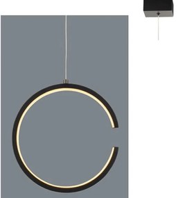 Φωτιστικό Οροφής Led V28LEDP22BK 8W 3000K 750lm 22X11XH129 Black Aca Decor Metal