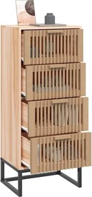 vidaXL Συρταριέρα 40 x 30 x 95 εκ. από Επεξεργασμένο Ξύλο
