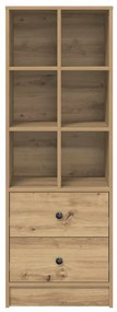 vidaXL Highboard artisan δρυς 45.5 x 34 x 127 εκ Επεξεργασμένο ξύλο