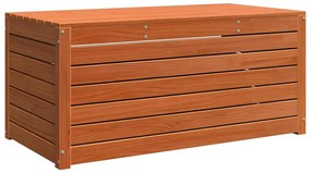 vidaXL Κουτί αποθήκευσης κήπου Καφέ κεριού 101 x 50.5 x 46.5 cm
