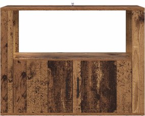 vidaXL Πλαϊνό γραφείο Παλαιό ξύλο 80 x 30 x 60 cm Επεξεργασμένο ξύλο
