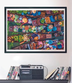 Clementoni Παζλ High Quality Collection Πλεούμενη Αγορά 1000 τμχ - Compact Box