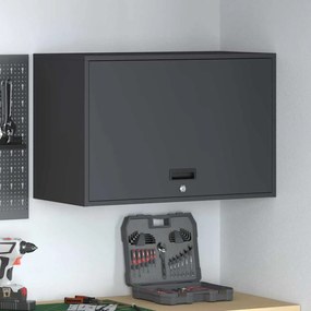 vidaXL Ντουλάπι τοίχου για γκαράζ Ανθρακί 80 x 40 x 53 εκ