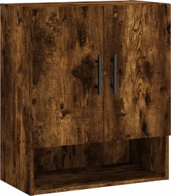 vidaXL Ντουλάπι Τοίχου Καπνιστή Δρυς 60x31x70 εκ. Επεξεργασμένο Ξύλο