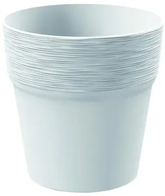 MarHome ΓΛΑΣΤΡΑ ΛΕΥΚΟ FURU ΣΤΡΟΓΓΥΛΗ Φ17.5x17.9cm 5/90ΚΙΒ  09-DFA175-S449
