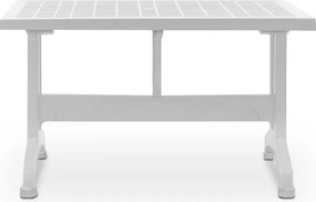 Τραπέζι πολυπροπυλενίου Callan Megapap χρώμα λευκό 140x80x73εκ.