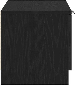 vidaXL Ντουλάπι TV 2 pcs Μαύρη Οξυά 80 x 35 x 36,5 cm