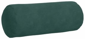 vidaXL Μαξιλάρια Στήριγμα 2 pcs Σκούρο Πράσινο Ø 15 x 40 εκ