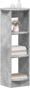 vidaXL Βοηθητικό ντουλάπι Σκυρόχρωμο Γκρι 40 x 40 x 100 cm