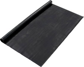 vidaXL Μάτ δαπέδου Μαύρο 1,2 x 5 μ Λάστιχο