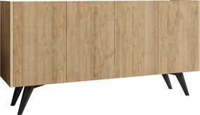 Κονσόλα Δρυς MAMUZES 150x40x76