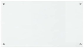 vidaXL Πίσω Πάνελ Κουζίνας Διαφανές 90 x 50 cm σκληρυμένο γυαλί