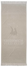 Πετσέτα Θαλάσσης (90x190) Greenwich Polo Club Beach 3734 L.Grey