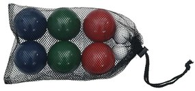 vidaXL Σετ Μπάλες Bocce 8 Τεμ. με Θήκη Μεταφοράς Μασίφ Ξύλο Πεύκου